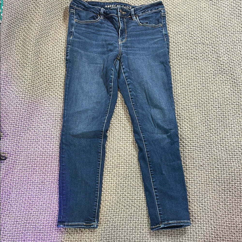 American Eagle Outfitters Women's Blue Jeans